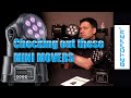 Mini moving heads  betopper 7x8 rgbw djparty lights  how to masterslave them for a better show