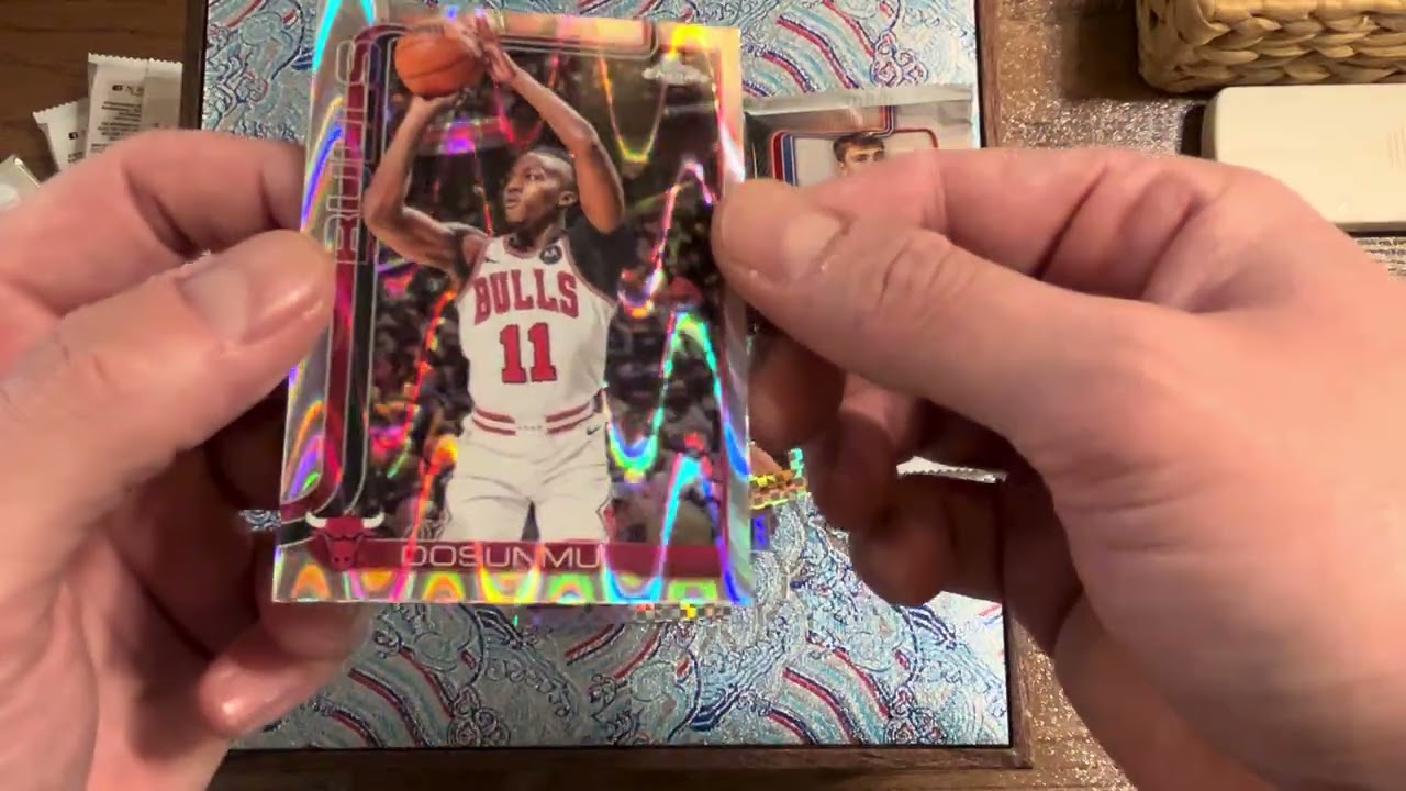 FIRST TIME OPENING NBA TOPPS CHROME MEGA BOX