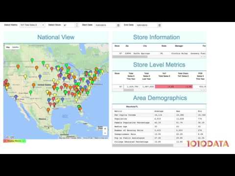 1010data Demo: Unifying Your Retail Data