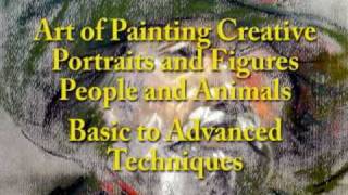 Art Of Painting Creative Portraits Figures, People Animals 3 Of 4