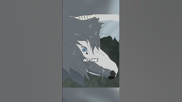 After her werewolf husband died, the woman raised their two wolf kids alone.#funny #shorts #anime