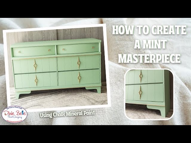 Learn How To Make A Mint Masterpiece Furniture With This Easy Tutorial! -  YouTube