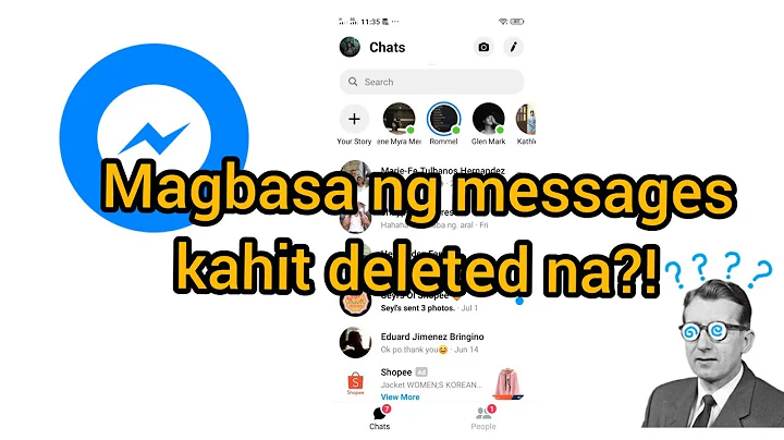 How to read deleted messages from messenger | Rosa...
