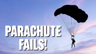 The Parachute Fails But Fortunately His Back Up Works Which Saves Him From Falling To His Death