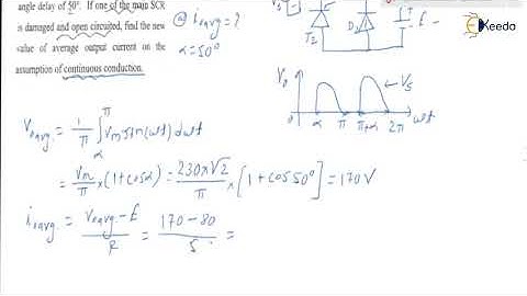 Mastering Single Phase Controlled Rectifiers In Power Electronics | GATE Numerical 6