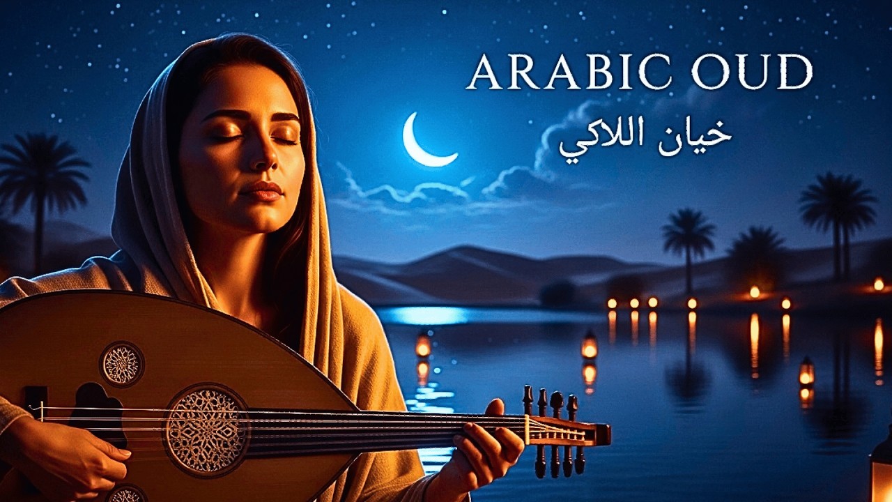 Calm Oud Melodies for Sleep 🌙 1 Hour Arabic Instrumental to Relax Mind | موسيقى هادئة للنوم