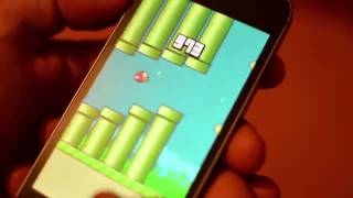 Виртуозное прохождение Flappy Bird на 999 очков