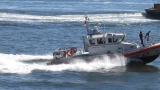 Staten Island Ferry with Coast Guard escort