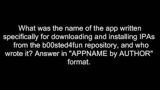 Installous Troll Bridge Password!!! #6