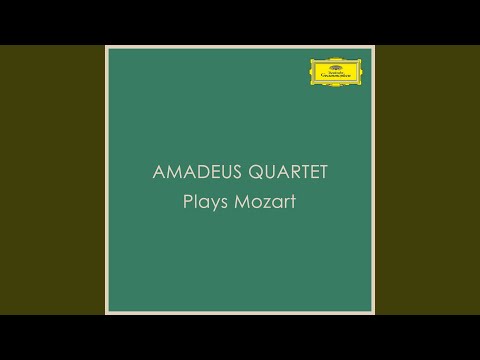Mozart: String Quartet No. 10 in C Major, K. 170: III. Un poco adagio
