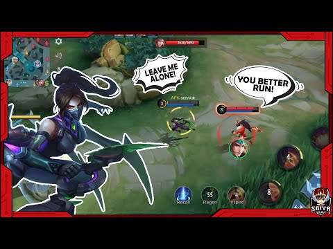 TARGET LOCKED BY ZILONG | HANABI GAMEPLAY | Mobile Legends | Seiya CG @SeiyaCG