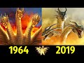 🐲 Кинг Гидора - Эволюция (1964 - 2019) ! Все Появления Змея Горыныча 😎!