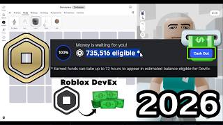 Withdraw Money 400,000 Robux 2026 (DevEx)