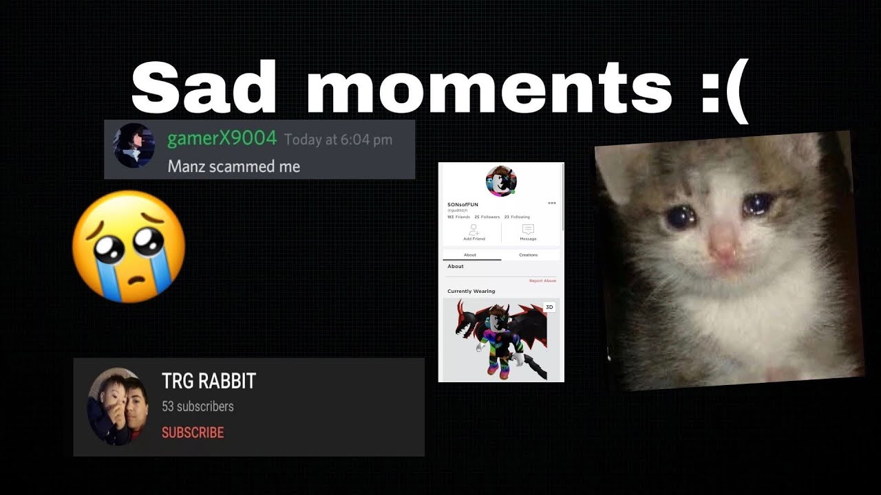 When a viewer scams you youtube