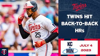 Royals vs. Twins Game Highlights (7/4/23) | MLB Highlights