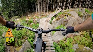 My DREAMS and NIGHTMARES all rolled into one ride | Mountain Biking Rychlebské Stezky