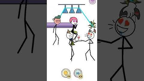 Thief Puzzle: (Level 41-50) Gameplay Walkthrough Solution - Funny Stickman Brain Puzzle Game