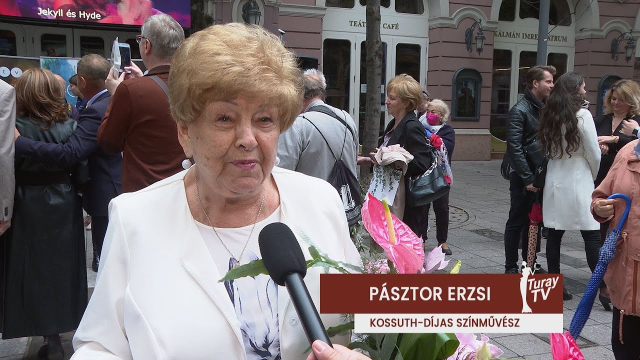 Pásztor Erzsi- A Halhatatlanok Társulatának Örökös Tagja lett