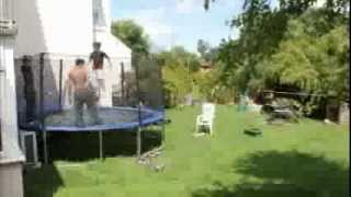 Trampoline Assembly Time-lapse