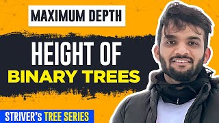 L14. Maximum Depth in Binary Tree | Height of Binary Tree | C++ | Java