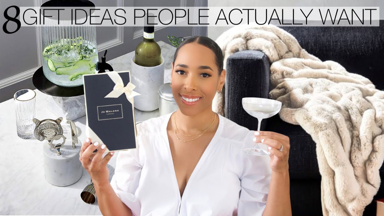 8 GIFT IDEAS PEOPLE ACTUALLY WANT | GIFT GUIDE FOR MEN AND WOMEN