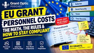 EU Grant Personnel Costs: The 215-Day Rule, Eligibility & Audit Risks Copy title