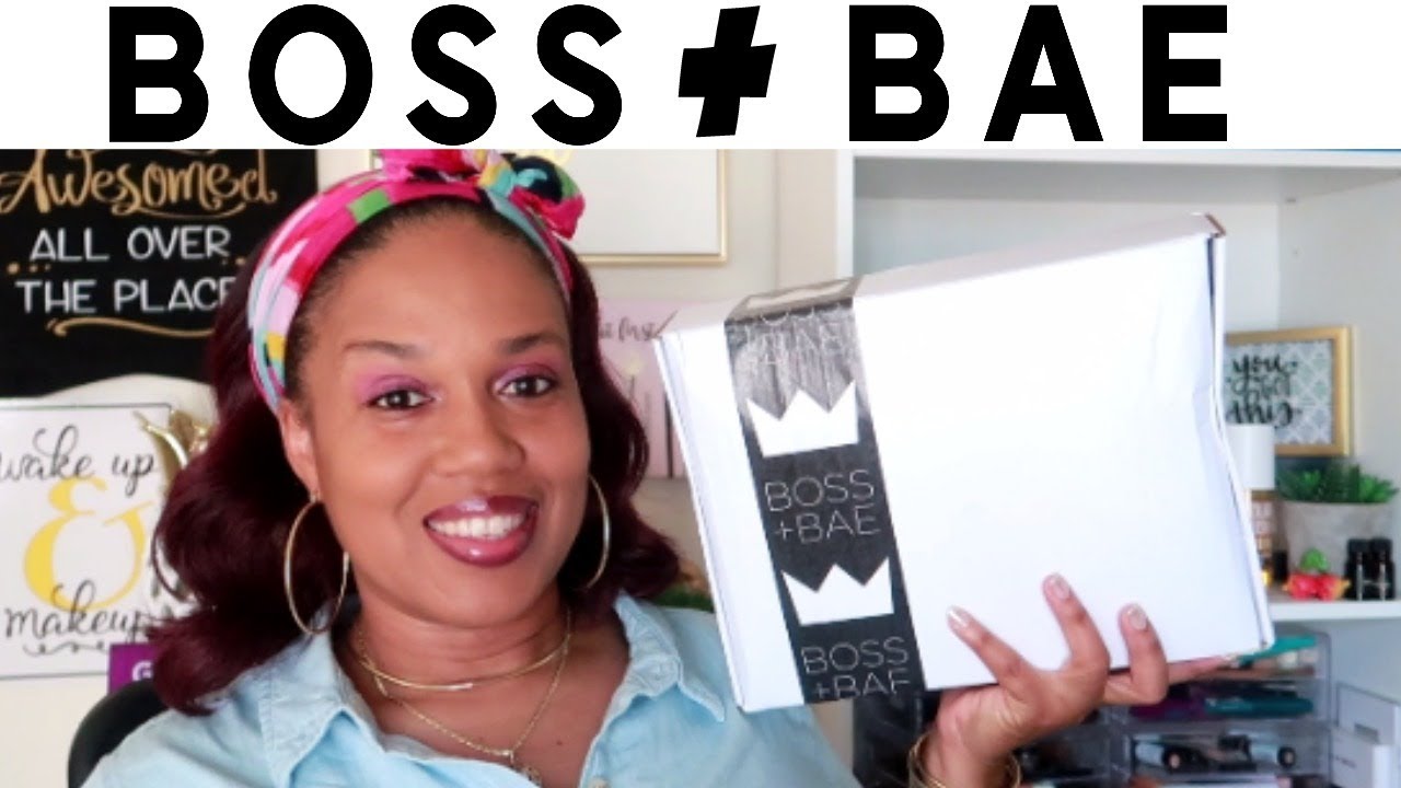 BOSS + BAE SUBSCRIPTION BOX!!!! UNBOXING MAY 2019 YouTube