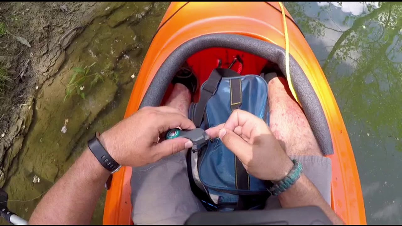 Kayak creek fishing YouTube