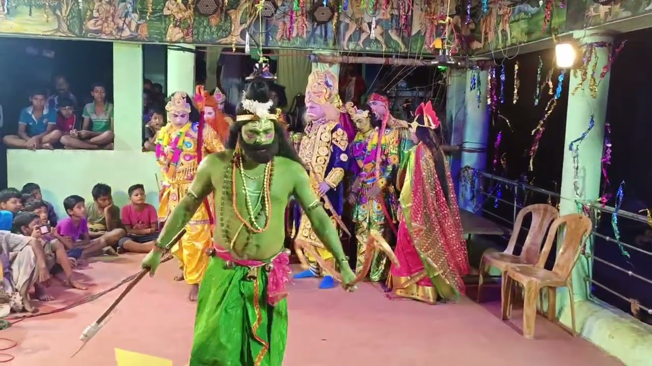 Baghamari ramalila parsuram bheta#ବାଘମାରୀ ରାମଲୀଳା  ପର୍ଶୁରାମ ଭେଟ