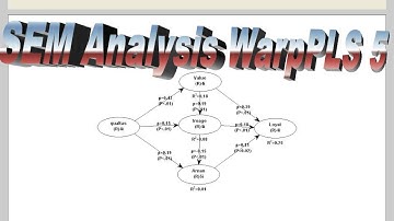 SEM Analysis WarpPLS 5