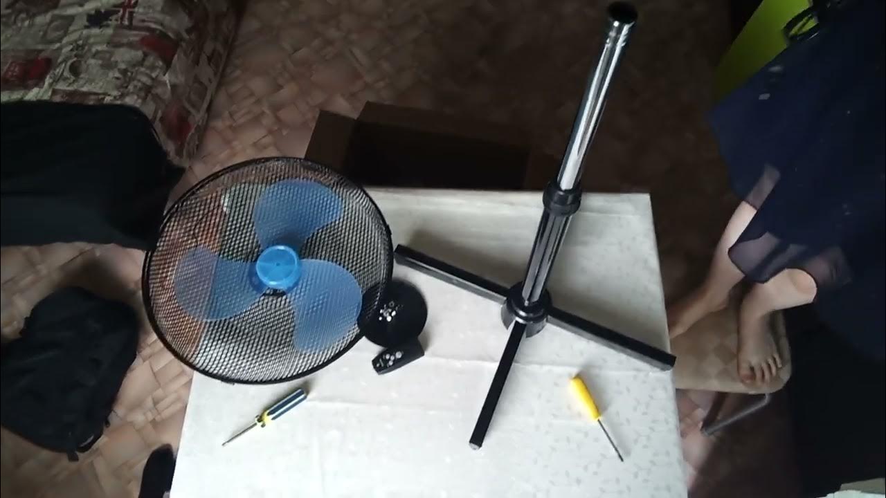 Сборка вентилятора Marta MT-FN2532 - YouTube