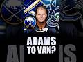 REPORT: VANCOUVER CANUCKS REQUESTED PERMISSION TO INTERVIEW FORMER BUFFALO SABRES GM KEVYN ADAMS