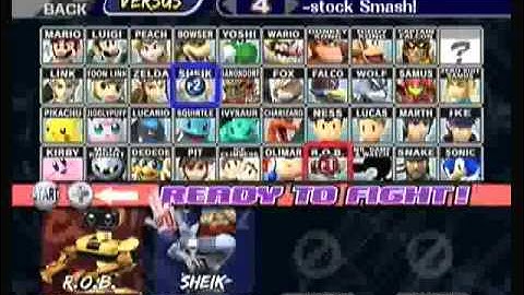 *OUTDATED PRE-DEMO 2* Project M - JCaesar vs Ryoko - ROB Marathon - vs Sheik
