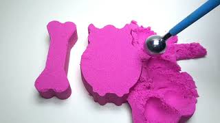 Oddly Satisfying And Relaxing Deep Sleep Relaxing Kinetic sand Crunchy Asmr screenshot 4