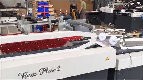 Folder Gluer Box Plus 2 machine by Apr Solutios srl Graphotrade