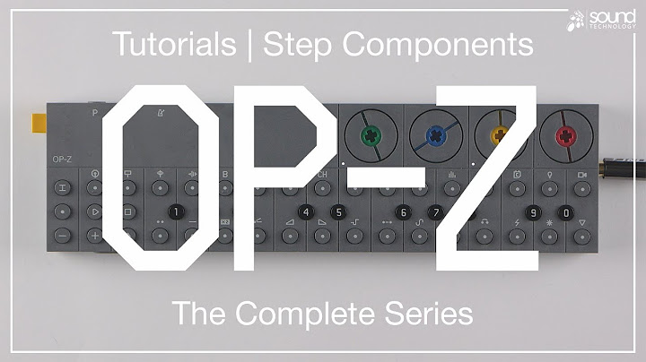 Using TE OP-Z Step Components - Overview and Tutorials