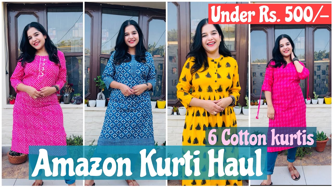 Amazon.in: Cotton Kurtis Under 300