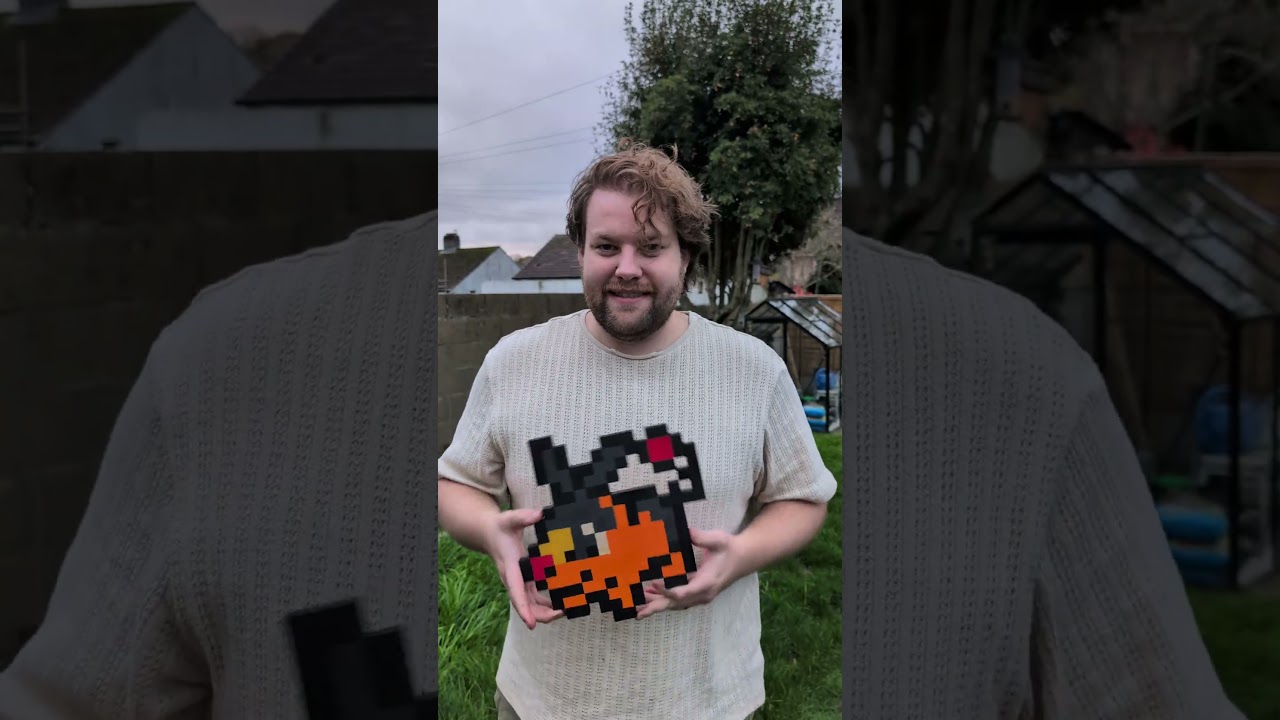 so you make wooden pixel art from games? are you any good at it? I'll let you decide 