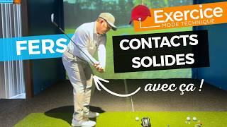 3 exercices pour un contact de fer SOLIDE - Améliorer la précision au golf - Xavier Pasanau screenshot 3