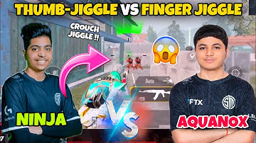 TSM-Ninja Vs Aquanox | THUMB VS FINGER JIGGLE 😱 TDM MATCH