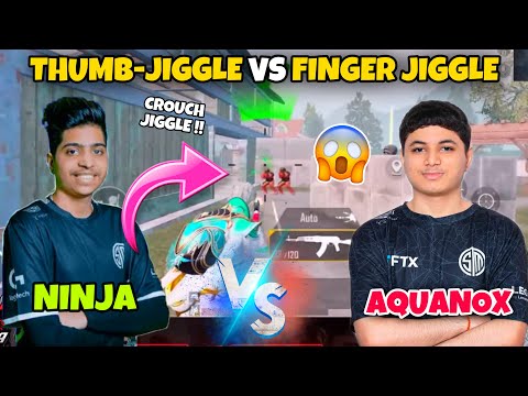 TSM-Ninja Vs Aquanox | THUMB VS FINGER JIGGLE 😱 TDM MATCH