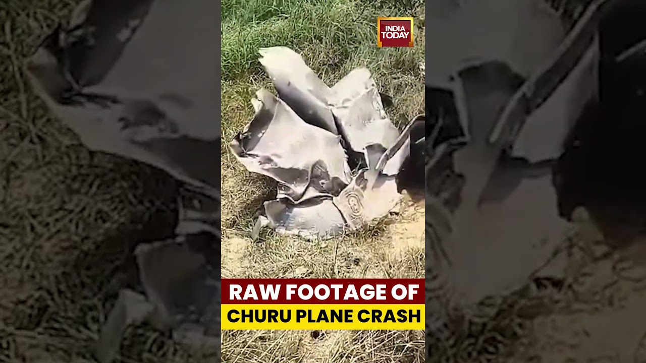 LIVE: Air Force Jaguar Fighter Jet Crashes In Rajasthan, Pilot Among Two Dead | India Today LIVE
