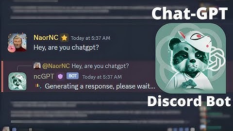 Create Discord ChatGPT Bot (Source Code)