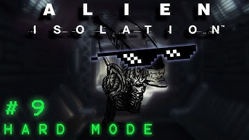 I SCREAMED IN TERROR!! ToT - Let´s Play Alien Isolation HARD MODE - Part 9