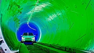 Elon Musk Builds Sweet Tunnel Under L.A. To Commute To Work Traffic Free