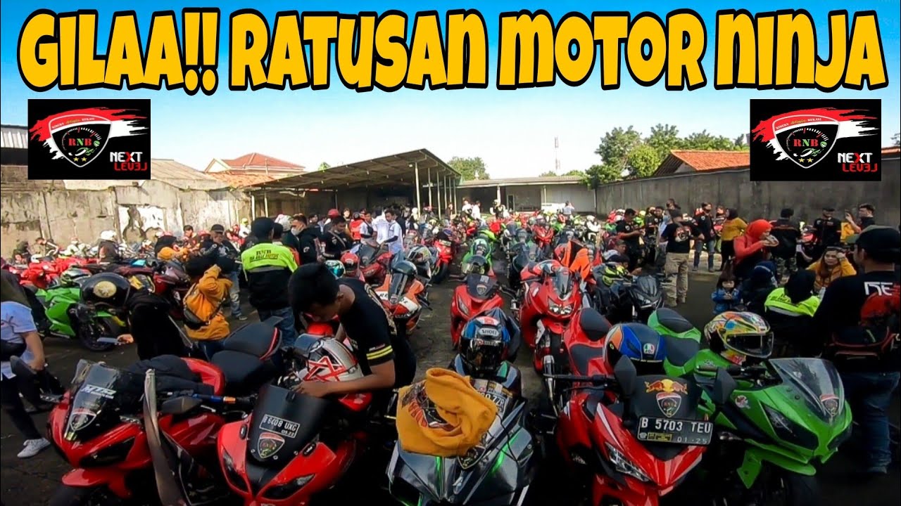 SUNMORI RATUSAN NINJA 250‼️KOMUNITAS RNB INDONESIA