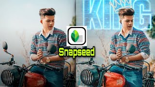 How to add king pug in snapseed || New photo edit tips & tricks [ TUSHAR EDITZ pro ] screenshot 2
