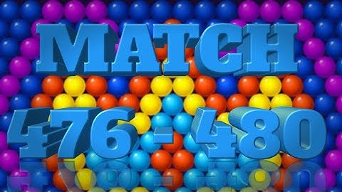 Astonishing Level 476 - 480 🔥🤩 || Bubble Shooter Gameplay 🔥|| #viral