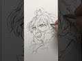 【カラフルピーチ】うりさん一発描きしてみた【描いてみた】#shorts