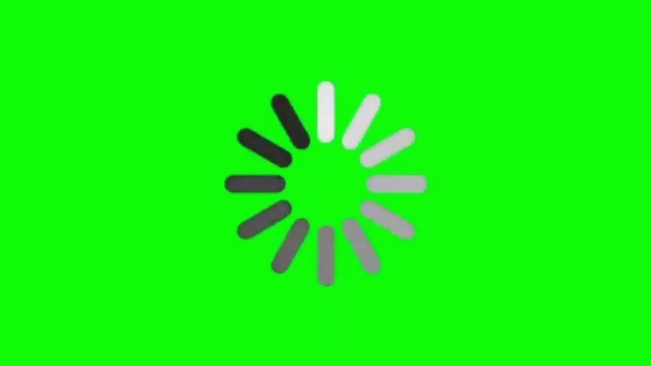Lost connection green screen - YouTube